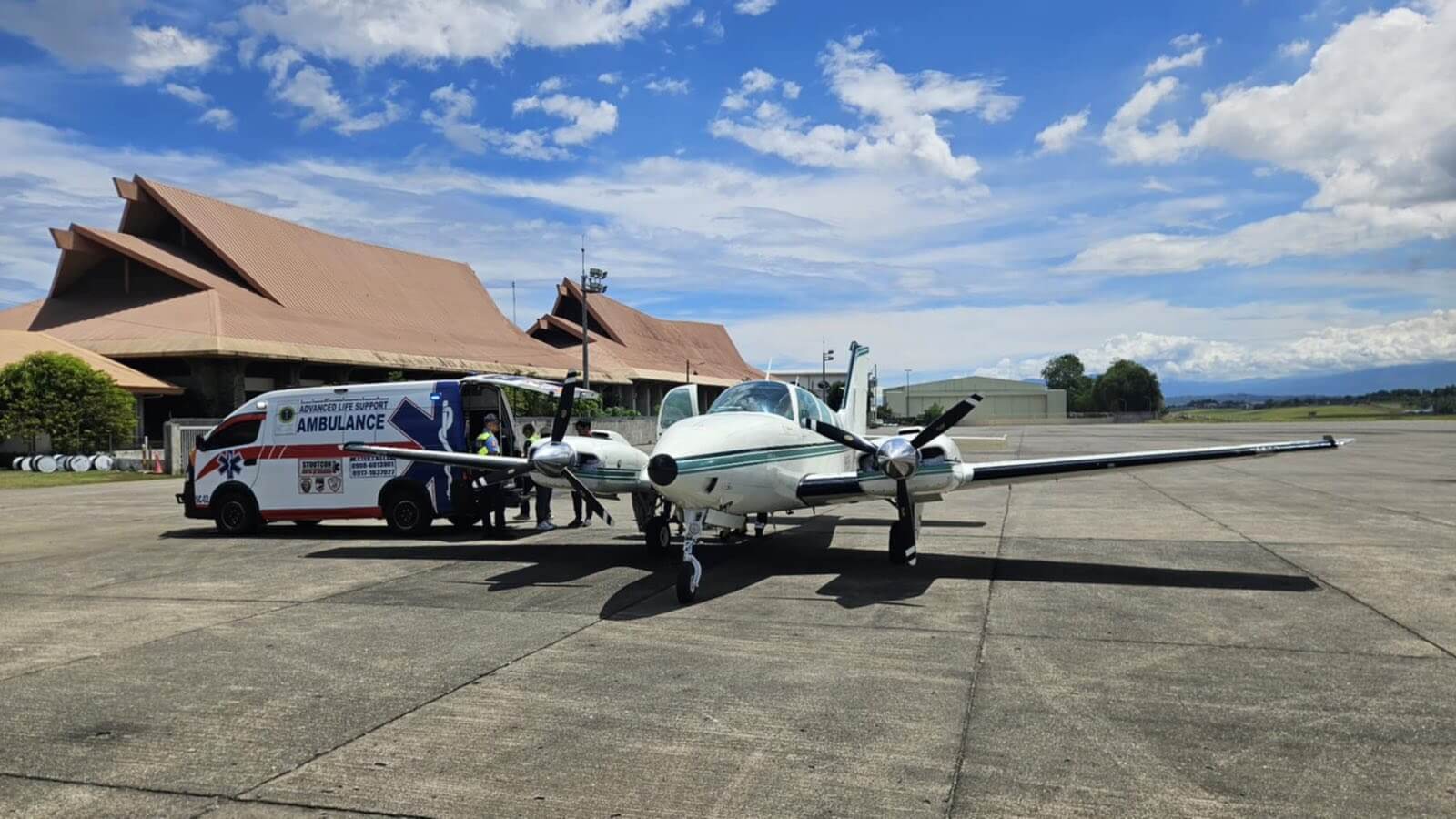 Baron At Davao With Ambulance