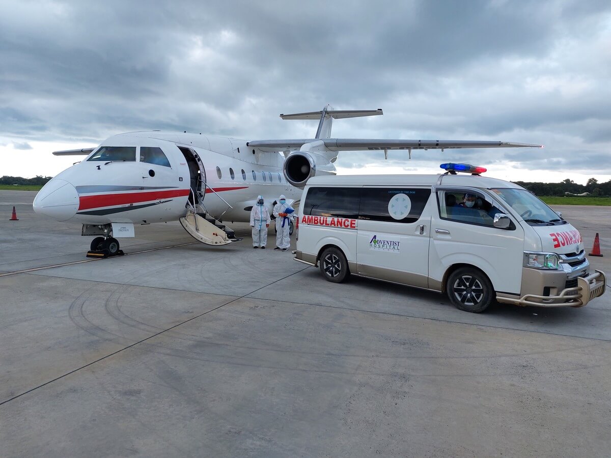 Dornier 328 Jet And Ambulance