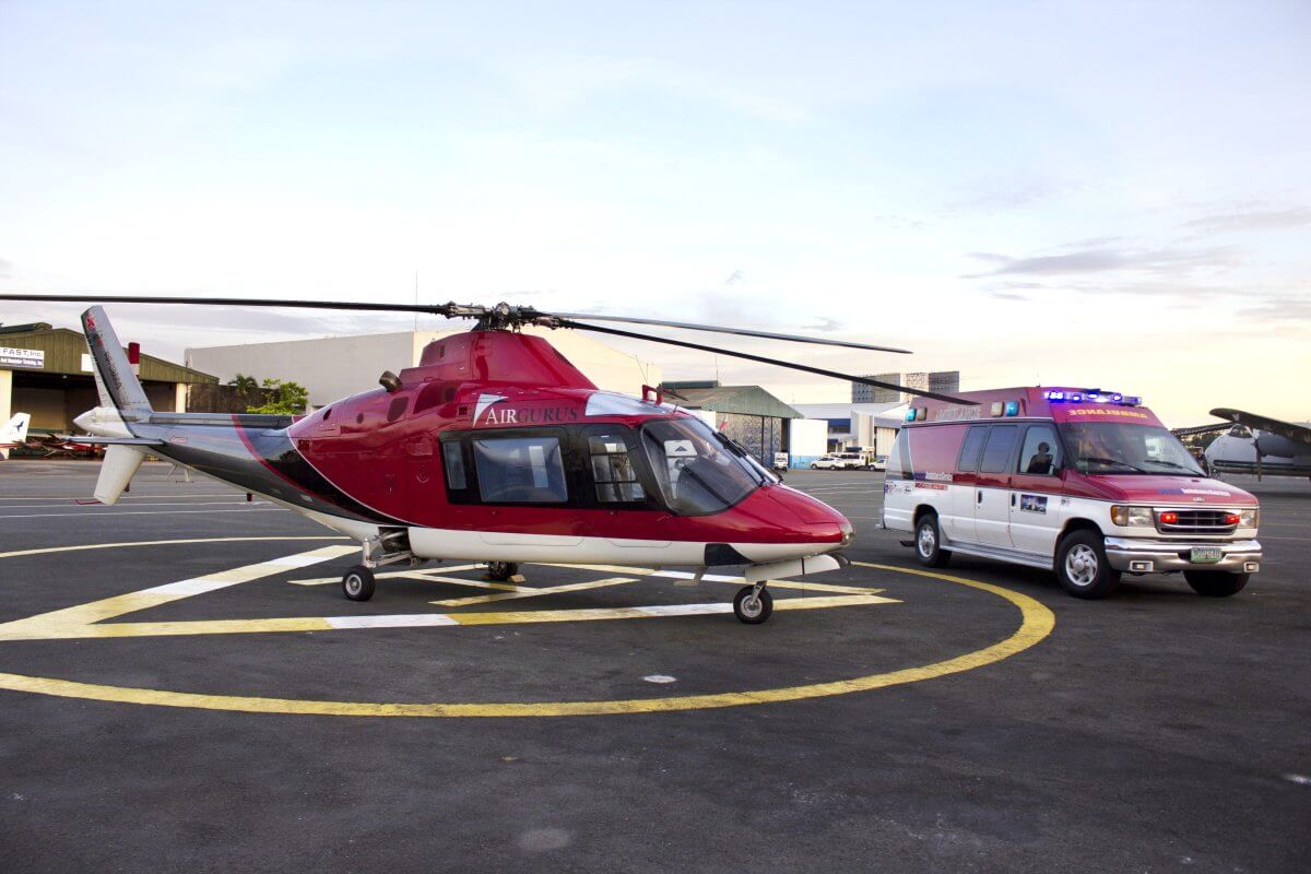 Helicopter Air Ambulance in Laoag by Airgurus