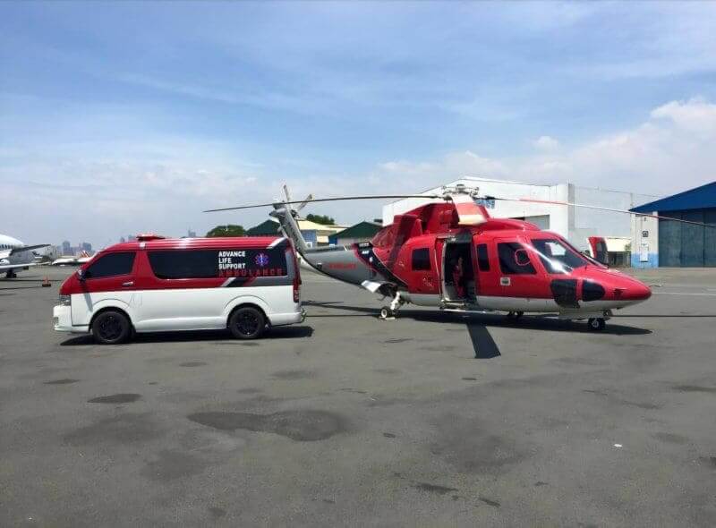 Air Ambulance in Iloilo with Ground Ambulance