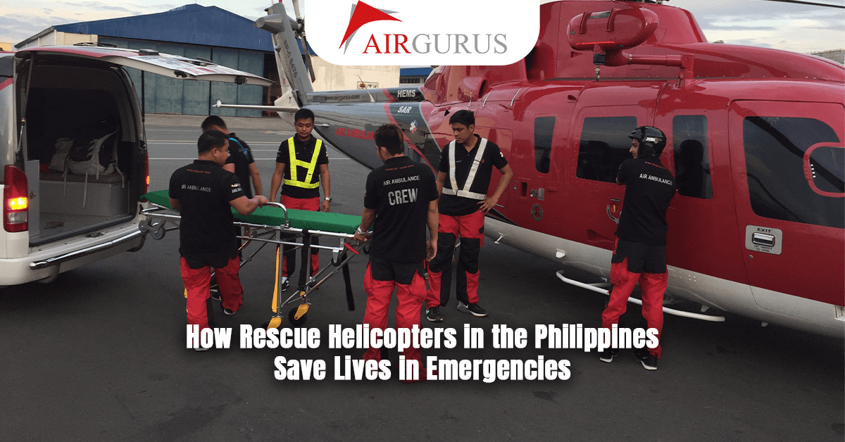 How Rescue Helicopters in the Philippines Save Lives in Emergencies