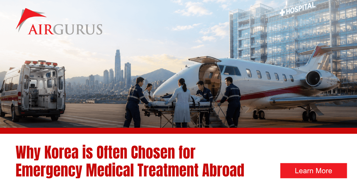 Air Ambulance to Korea: Emergency Medical Treatment Abroad